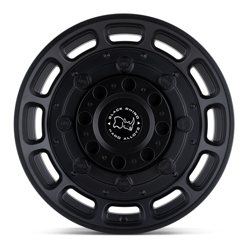 9.5x0 Black Rhino Warthog Matte Black 6x114.3 ET12.00 CB76.10 Wheel/Rim