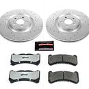 PowerStop Z26 Street Performance Ceramic Brake Pad and Drilled & Slotted Rotor K