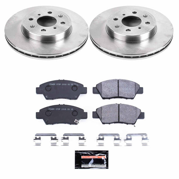 PowerStop Track Day Spec High-Performance Brake Pad and Rotor Kit