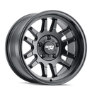 17x9 Dirty Life Canyon Matte Black 5x127 ET-12 CB71.5 Wheel Rim