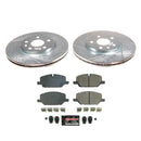 PowerStop Z23 Daily Driver Carbon-Fiber Ceramic Brake Pad and Drilled & Slotted