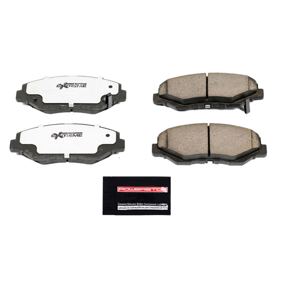 PowerStop Z26 Street Performance Carbon-Fiber Ceramic Brake Pads With Hardware