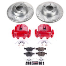 PowerStop Z23 Daily Driver Carbon-Fiber Ceramic Pads Drilled & Slotted Rotor & C