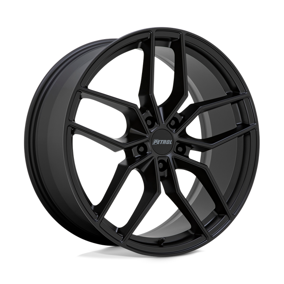 19X8 Petrol P5C Matte Black 5X112 ET40 wheel/rim