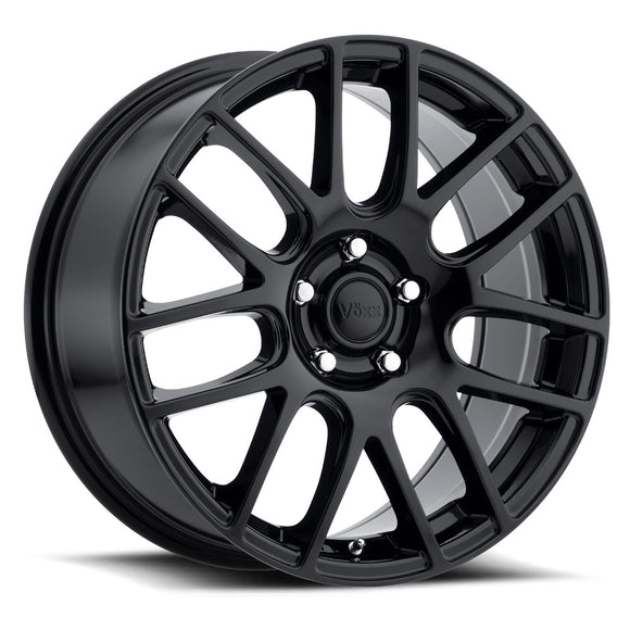 17x8 Voxx Nova Gloss Black 5x127 ET40 wheel/rim