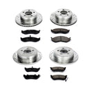 PowerStop Z23 Daily Driver Carbon-Fiber Ceramic Brake Pad and Drilled & Slotted