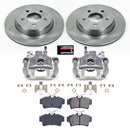 PowerStop OE Stock Replacement Low-Dust Ceramic Brake Pad, Rotor and Caliper Kit