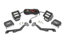 Rough Country LED Light Kit Ditch Mount 2" For Ram 1500 2WD 4WD 19-25