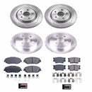 PowerStop OE Stock Replacement Low-Dust Ceramic Brake Pad and Rotor Kit