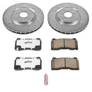 PowerStop Z26 Street Performance Ceramic Brake Pad and Drilled & Slotted Rotor K