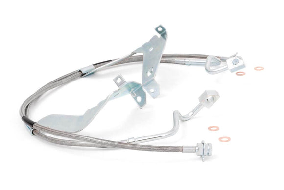 Brake Lines - Stainless - FR - 4-6 Inch Lift - Ford Super Duty (08-16)
