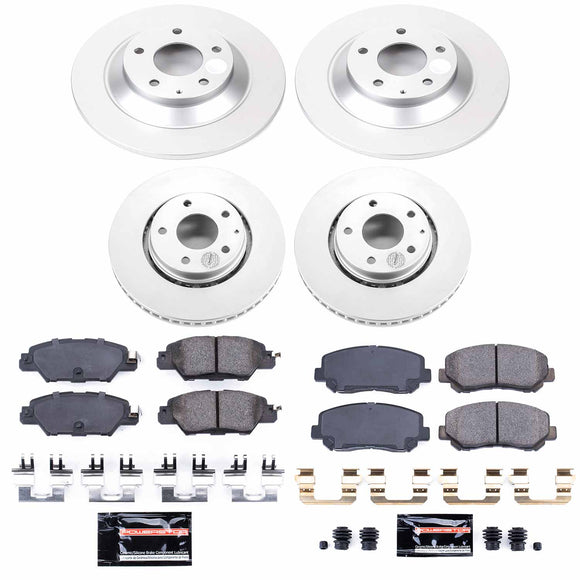 Z23 Daily Driver Premium Carbon-Fiber Ceramic Brake Pad and Fully Coated Rotor K