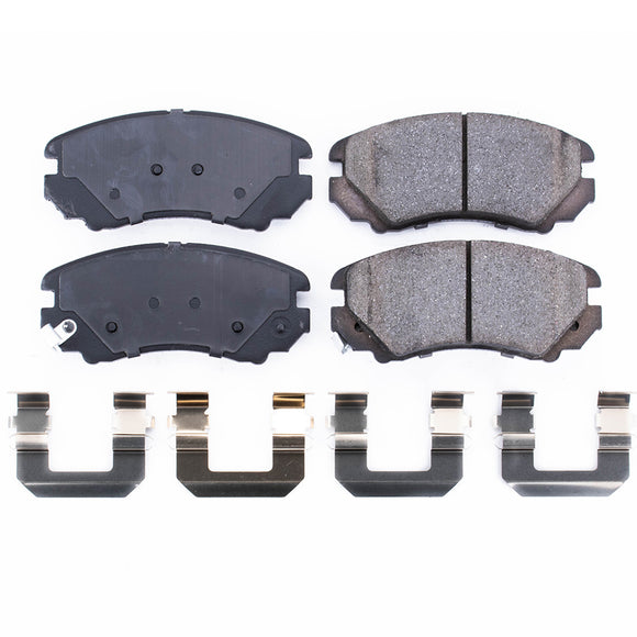 PowerStop Z17 Evolution Ceramic Brake Pads With Hardware
