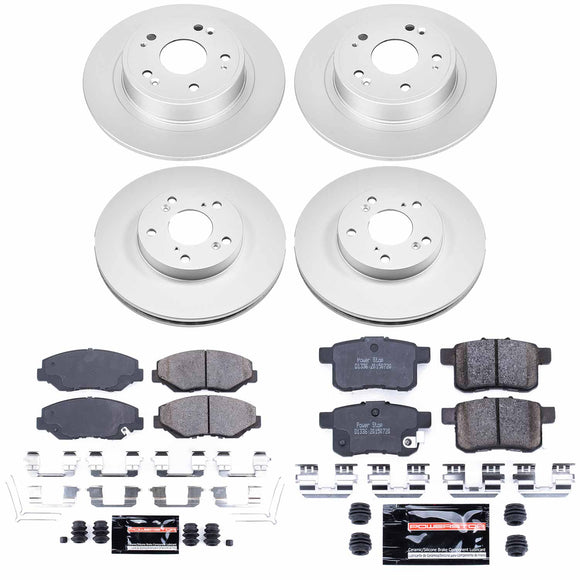 Z23 Daily Driver Premium Carbon-Fiber Ceramic Brake Pad and Fully Coated Rotor K