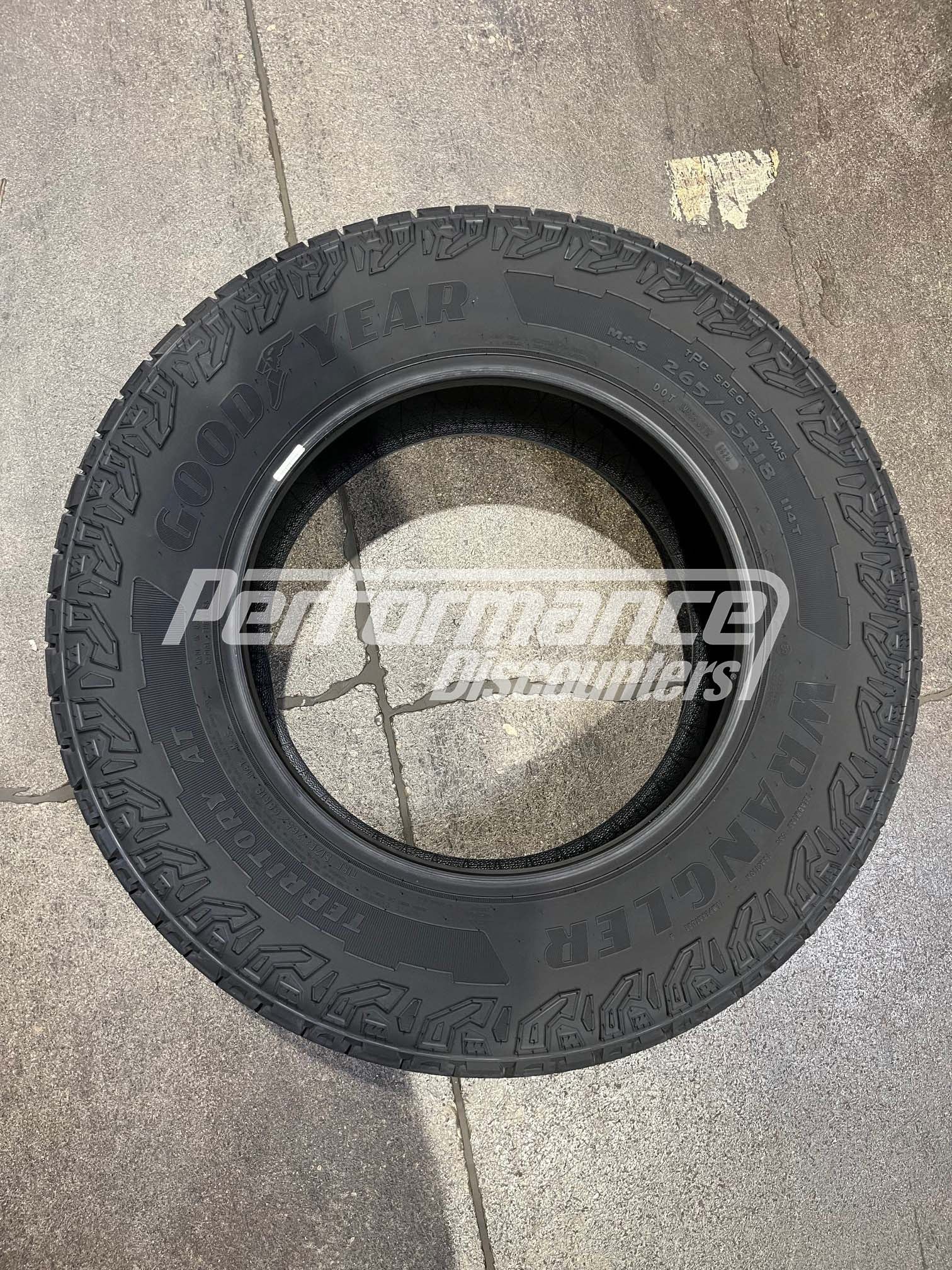 265/65R18 Goodyear Territory AT BSW 114T SL Tire