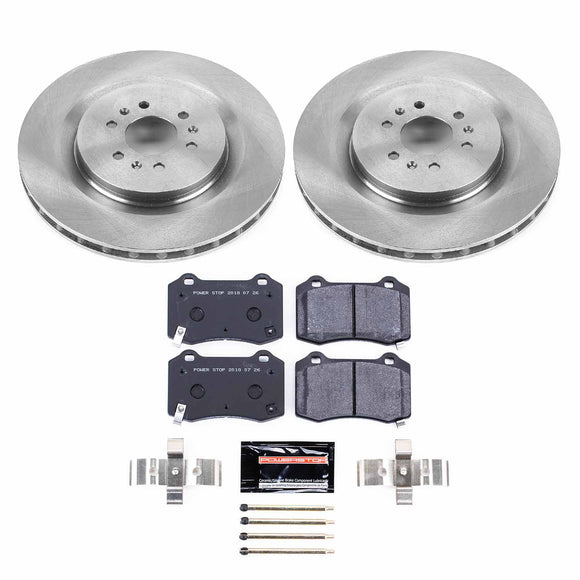 PowerStop Track Day High-Performance Brake Pad and Rotor Kit
