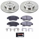 PowerStop Track Day Spec High-Performance Brake Pad and Rotor Kit