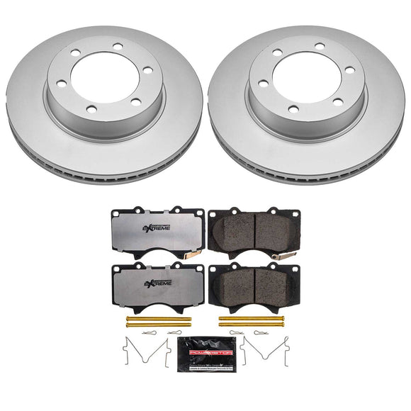 Z36 Truck & Tow Premium Carbon-Fiber Ceramic Brake Pad and Fully Coated Rotor Ki