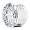 24x14 Hardrock BloodShot Xposed Chrome 8x170 ET-76 wheel/rim-3