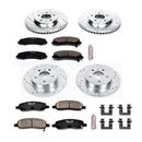 PowerStop Z23 Daily Driver Carbon-Fiber Ceramic Brake Pad and Drilled & Slotted