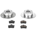 PowerStop Z23 Daily Driver Carbon-Fiber Ceramic Brake Pad and Drilled & Slotted
