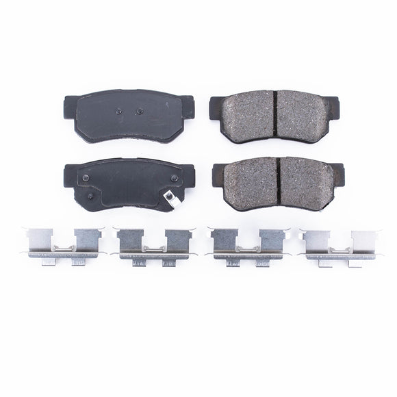 PowerStop Z17 Evolution Ceramic Brake Pads With Hardware