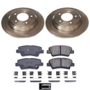 OE Stock Replacement Low-Dust Ceramic Brake Pad and Rotor Kit
