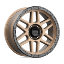 17X9 KMC KM544 MESA Matte Bronze With Black Lip 6X114.3 ET18 wheel/rim-1
