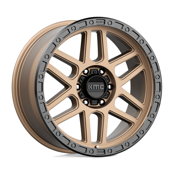 17X9 KMC KM544 MESA Matte Bronze With Black Lip 6X114.3 ET18 wheel/rim