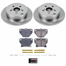 PowerStop OE Stock Replacement Low-Dust Ceramic Brake Pad and Rotor Kit