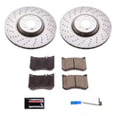 PowerStop OE Stock Replacement Low-Dust Ceramic Brake Pad and Rotor Kit