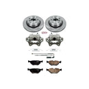 PowerStop OE Stock Replacement Low-Dust Ceramic Brake Pad, Rotor and Caliper Kit