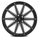20x10.5 Curva C49 Gloss Black Milled 5x112 ET40 wheel/rim-2