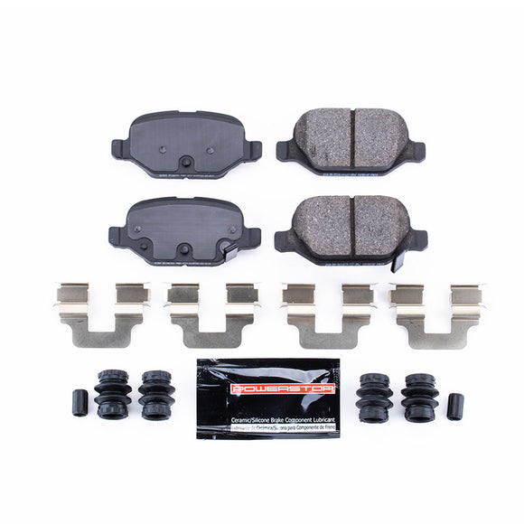 PowerStop Z23 Evolution Sport Carbon-Fiber Brake Pads With Hardware