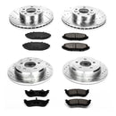 PowerStop Z23 Daily Driver Carbon-Fiber Ceramic Brake Pad and Drilled & Slotted