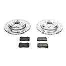 PowerStop Z23 Daily Driver Carbon-Fiber Ceramic Brake Pad and Drilled & Slotted