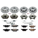PowerStop OE Stock Replacement Low-Dust Ceramic Brake Pad, Rotor and Caliper Kit