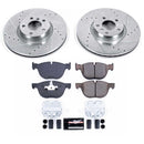 PowerStop Z23 Daily Driver Carbon-Fiber Ceramic Brake Pad and Drilled & Slotted