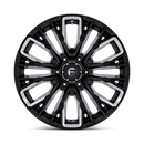 20x9 Fuel Off-Road D849 Rebar Black 6x139.7 ET20 CB106.1 Wheel Rim