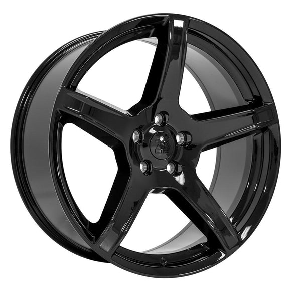 22" Replica DG22 fits Jeep Grand Cherokee 22x9.5 Gloss Black