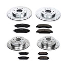 PowerStop Z23 Daily Driver Carbon-Fiber Ceramic Brake Pad and Drilled & Slotted