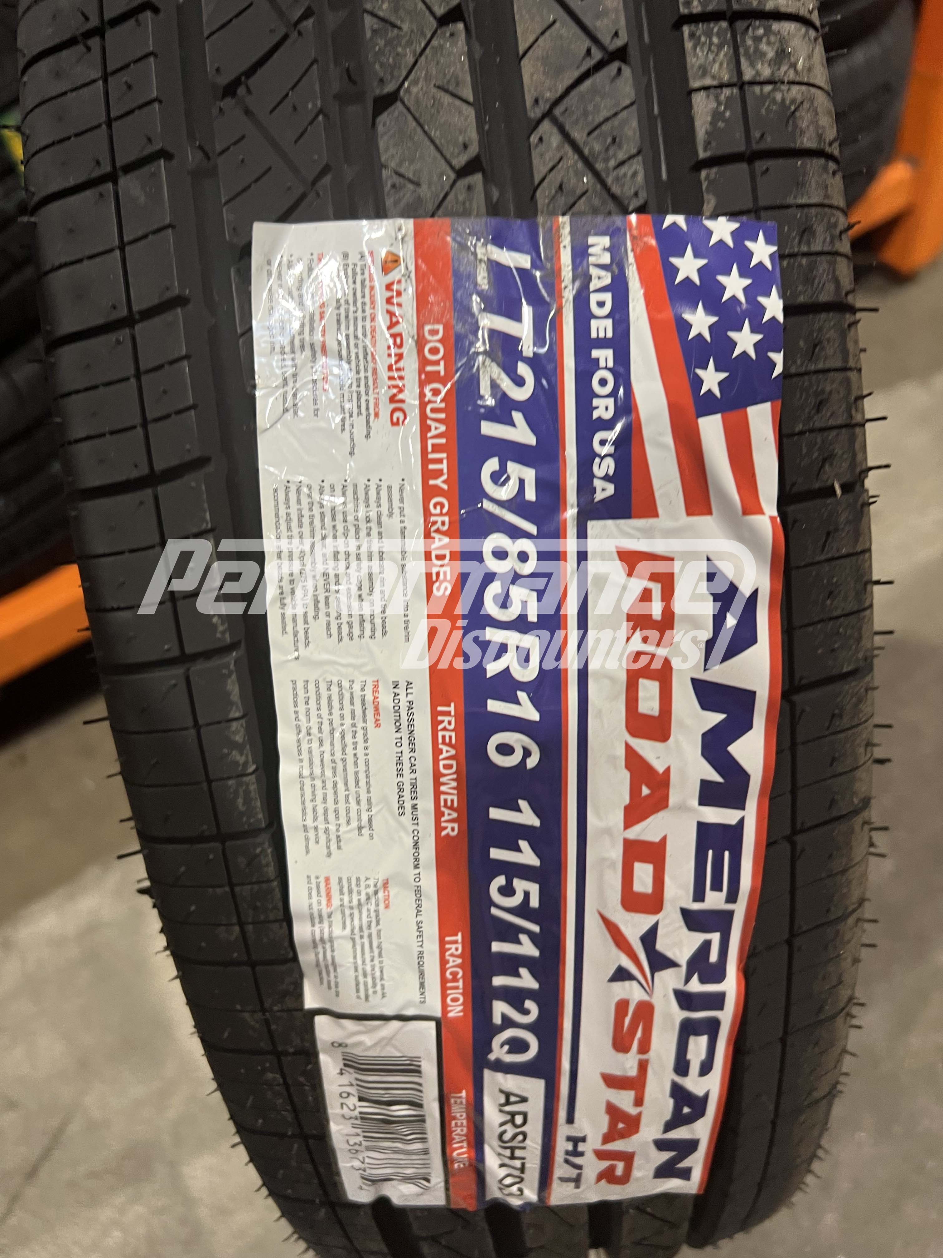 American Roadstar H/T Tire(s) 215/85R16 115Q LRE BSW 215 85 16 2158516