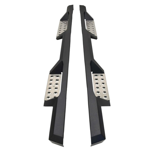 Westin HDX Stainless Drop Nerf Step Bars Textured Black 56-127852