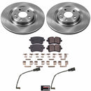 PowerStop OE Stock Replacement Low-Dust Ceramic Brake Pad and Rotor Kit