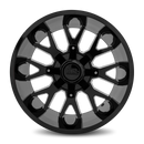 20x12 Hardrock Affliction Gloss Black 5x139.7/150 ET-44 wheel/rim