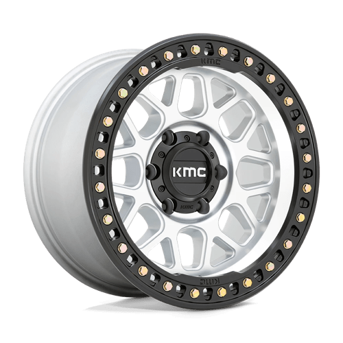 17X9 KMC KM549 GRS Machined With Satin Black Lip 6X135 ET18 Wheel Rim