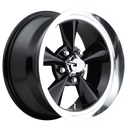 18X9 U.S. Wheel U107 STANDARD Gloss Black 5X120.65 ET7 wheel/rim-3