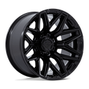 20x9 Fuel Off-Road Flux Gloss Black 8x165.1 ET1 CB125.1 Wheel Rim