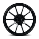 Katana KR07 Glossy Black 5x114.3 ET40 CB73.1 Wheel Rim