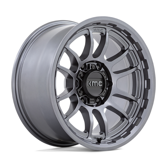 17X8.5 KMC KM727 WRATH Matte Anthracite 6X139.7 ET0 wheel/rim